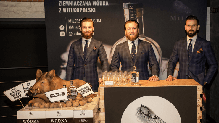Potato vodka Miler from Greater Poland tours Poland - Miler Spirits