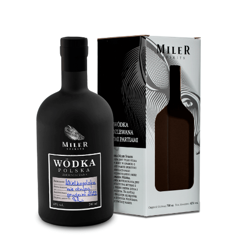 MILER Spirits potato vodka LIMITED BLACK EDITION